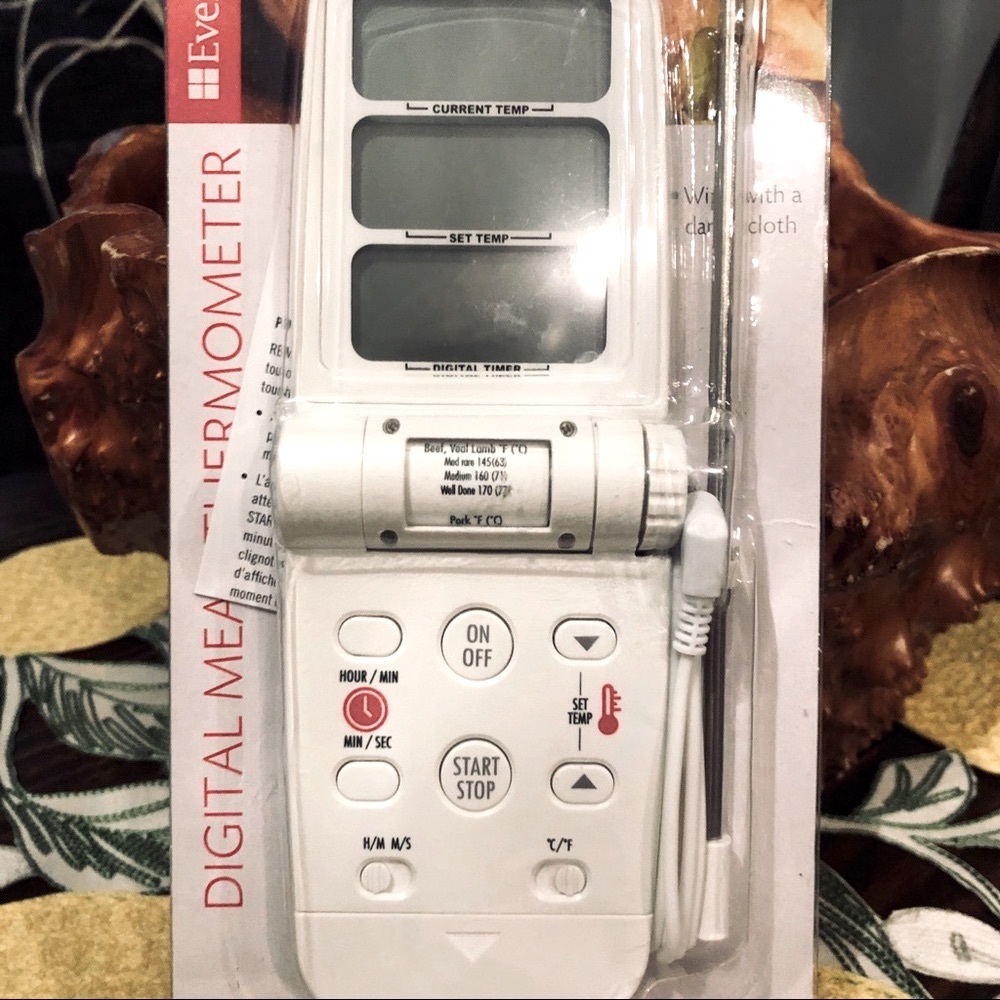Digital meat thermometer digital cooking thermometerNWT